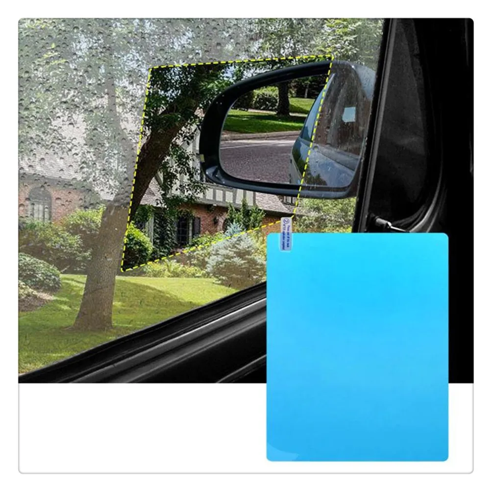 

2PCS Car Rearview Mirror Anti-Fog Membrane styling for Fiat Tipo Qubo Panda Mobi 500X Argo 500L 124 Croma Linea Ulysse