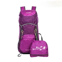 35l bowtac outdoor lightweight travel backpack men women foldable hiking backpack waterproof nylon mountaineering bag portable