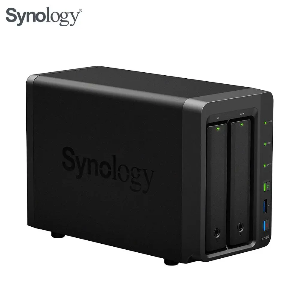 Synology 2 bay NAS DiskStation DS718+(бездисковый