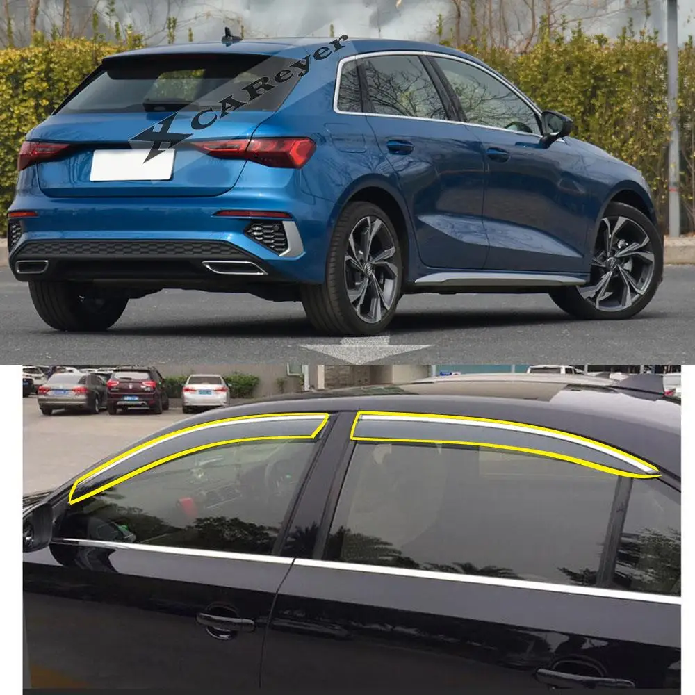 

Стикер для кузова автомобиля, пластиковое окно, стекло, ветрозащитный козырек, защита от дождя/солнца, навесы на вентиляционное отверстие д...