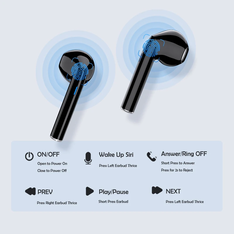 Беспроводные Наушники AWEI T21 Bluetooth 5 0 стереонаушники HD Спортивные наушники игровые