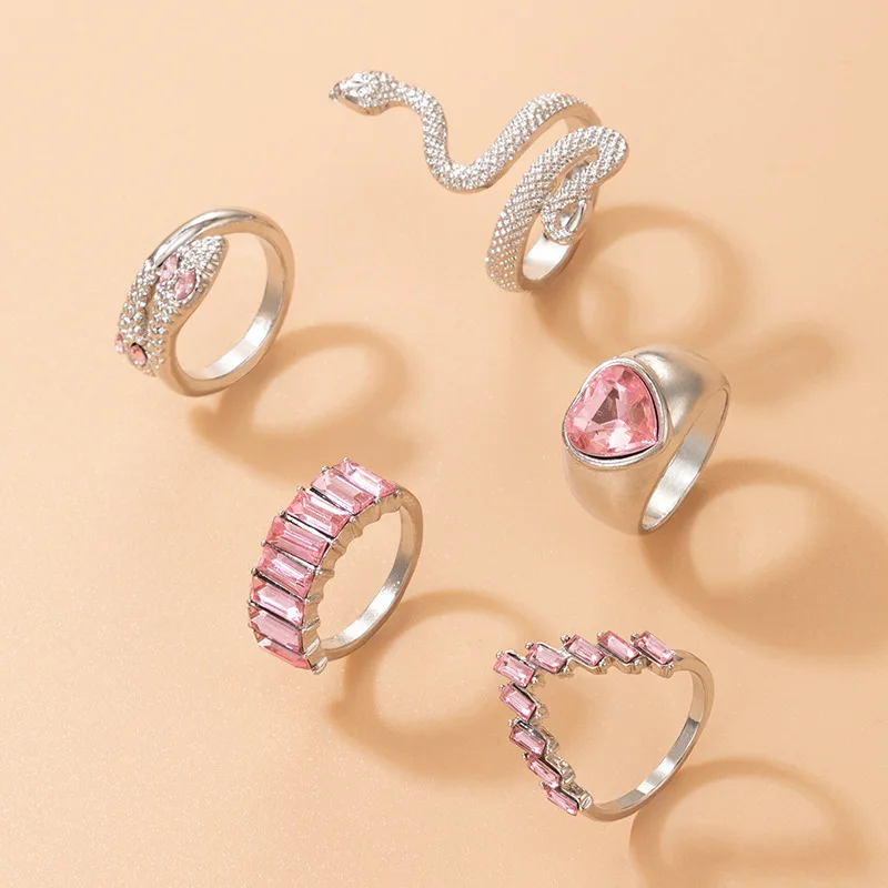 5 шт./комплект женские кольца в богемном стиле | Украшения и аксессуары