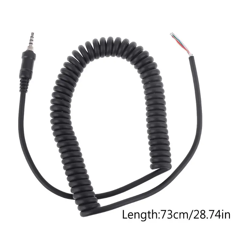 Кабель для микрофона и динамика рации Yaesu Vertex VX-6R VX-7R FT-270R FT-277R VX-120 VX-127 VX-170 |