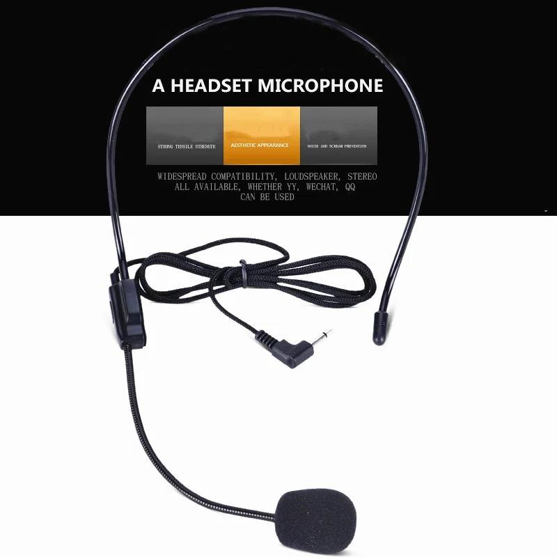 Портативный Аудио и видеомикрофон металлический аудиомикрофон 3 5 мм для