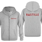 Мужской флисовый кардиган на молнии, с капюшоном