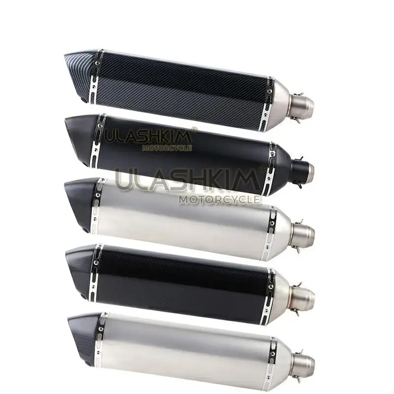 57 см мотоциклетные Akrapovic выхлопной глушитель полный Системы слипоны для YAMAHA TMAX