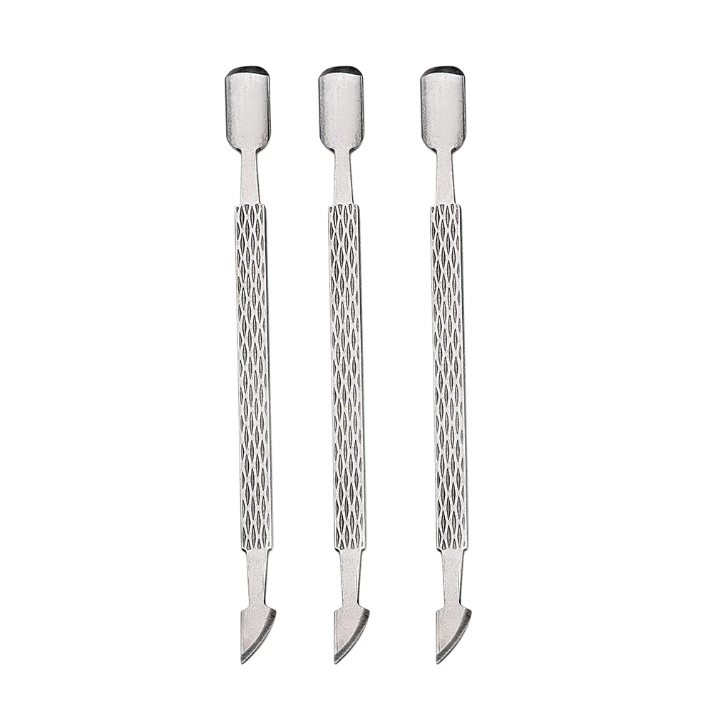 Двухсторонний триммер для кутикулы ногтей Удаление омертвевшей кожи удаление