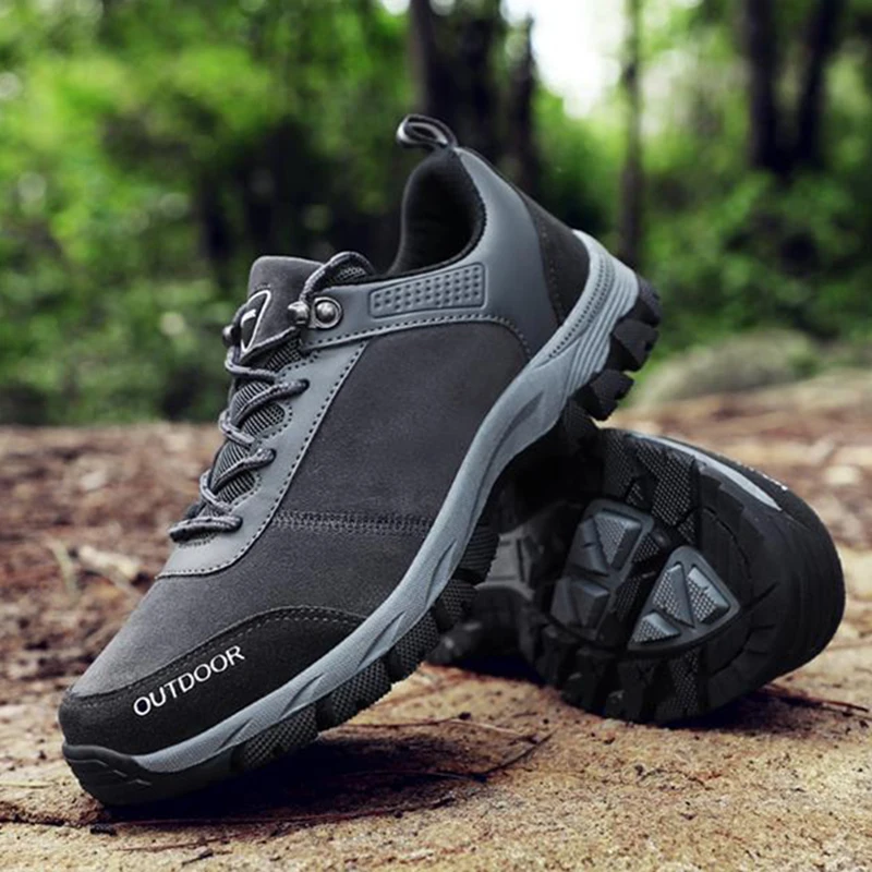 Мужская обувь для походов уличные спортивные кроссовки нескользящая