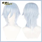 Парик IDOLiSH7 для косплея, из искусственных волос, светильник-голубого цвета