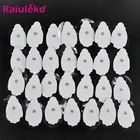 20 шт10 шт Самоклеющиеся Сменные ДЕСЯТКИ электрод колодки сектор 4,5*7,3 см мышечный Стимулятор Электрический цифровой аппарат Массажер