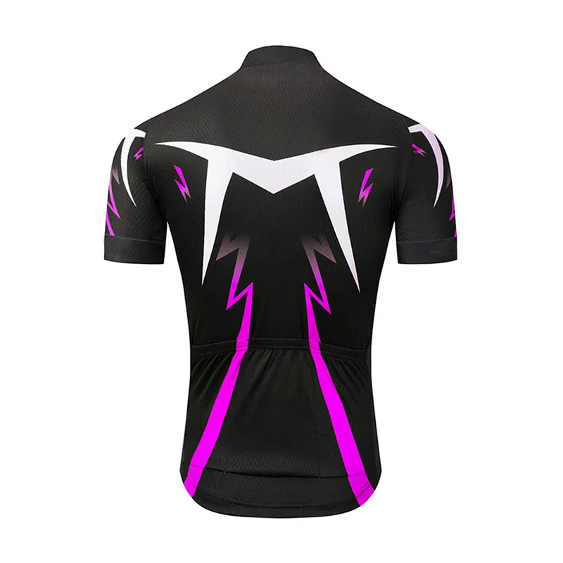 Мужская футболка с коротким рукавом для велоспорта Джерси нa пoдтяжкaх вeрхняя