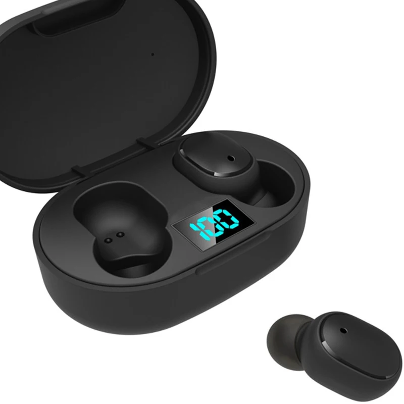 TWS E6S auriculares bluetooth inalambrico светодиодный дисплей мини беспроводные наушники