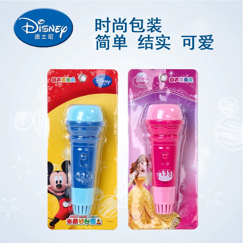 Оригинальный эхо-микрофон с принцессой Диснея Микки Маусом микрофон Детские
