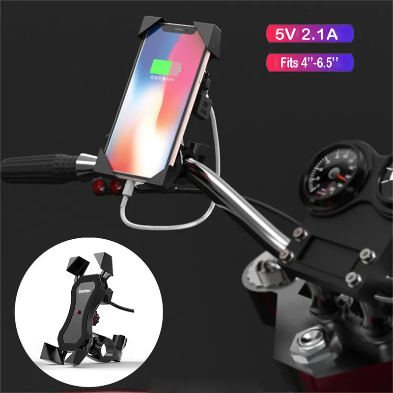 Горячий 360 ° велосипед мотоцикл Байк держатель для телефона с USB зарядное