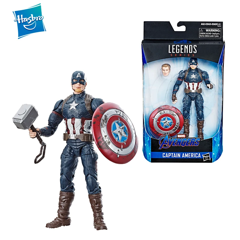 Hasbro Marvel Legends 6-дюймовый Капитан Америка сила и Глория Эксклюзивный с Mjolnir Молот Мстители и Hail Hydra Arnim Zola