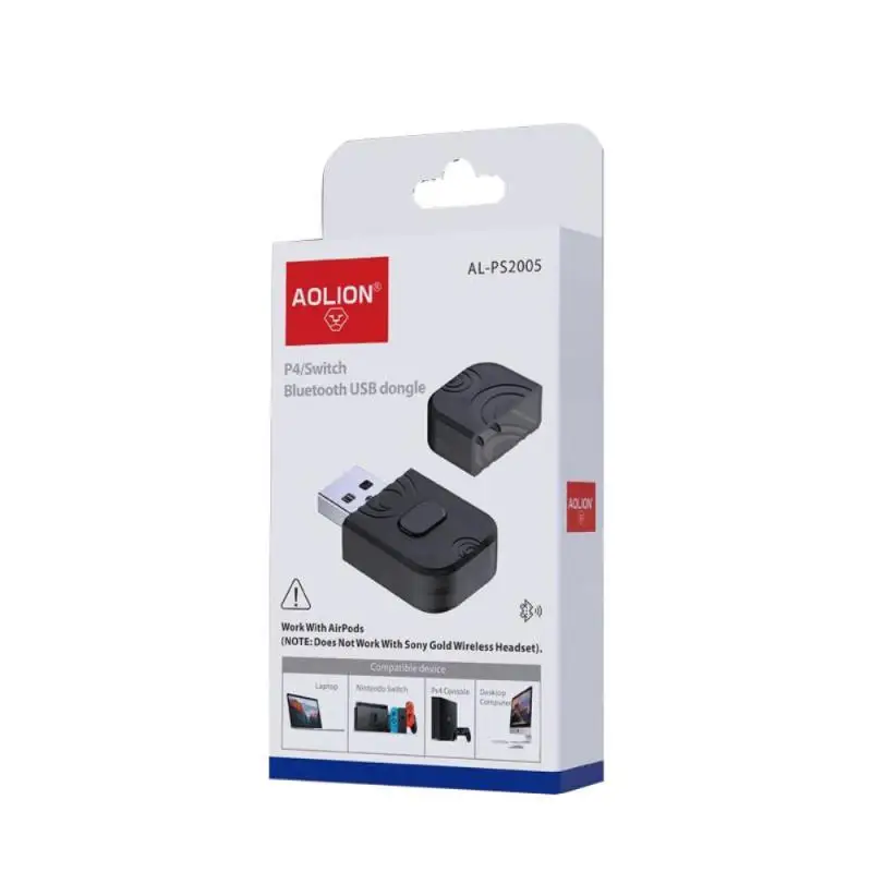 Адаптер для беспроводной гарнитуры PS5 с поддержкой PS5/PS4/ SWITCH/ PC | Электроника