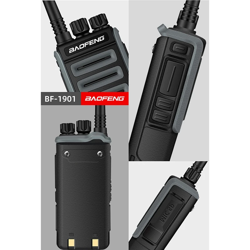 

Baofeng BF-1901 Walkie Talkie High Power Wireless Hand Station UHF Portable Outdoor Hunting Ham Radios