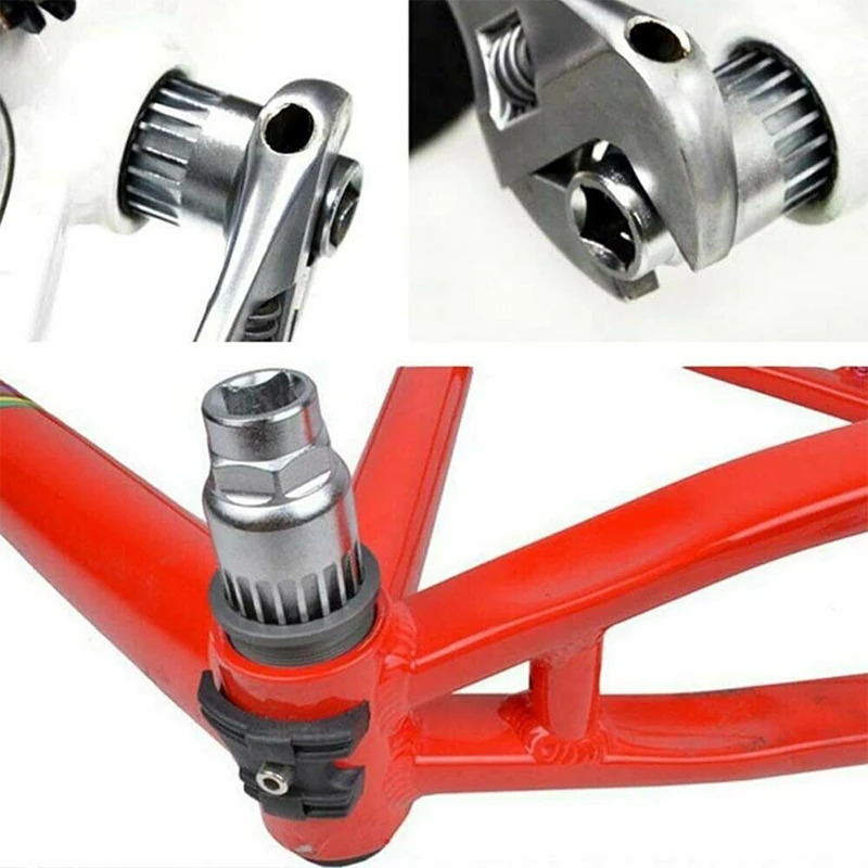 Портативный инструмент для ремонта велосипеда 4 в 1 приспособление снятия