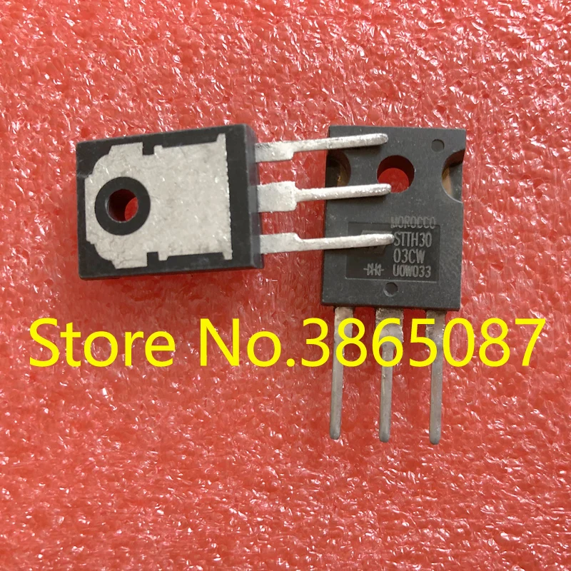 STTH3003CW STTH30R03CW STTH3003 STTH30R03 3003CW 30R03CW TO 247 Диод выпрямителя быстрого восстановления 40