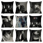 Наволочка для подушки, постельное белье, постельное белье, K-pop Home, BT21, квадратная односторонняя подушка, наволочка, 001 De 001 001