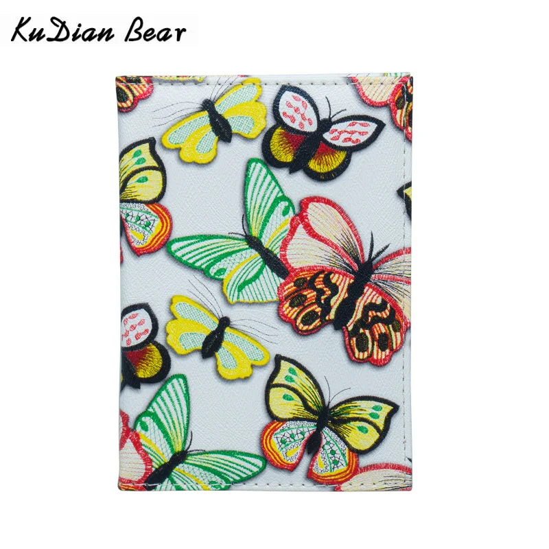 KUDIAN BEAR женский чехол для паспорта дорожный кошелек держатель кредитной карты с