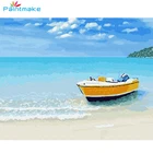 Сделай сам, сделай сам, Раскрашивание по номерам, морская масляная ручная краска, ed на холсте, домашнее украшение, картины для детей