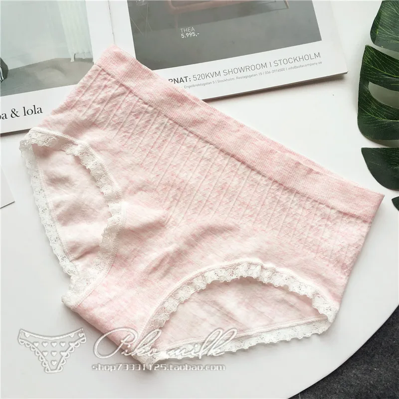 Простые бесшовные трусики с узором пейсли базовое нижнее белье в дни менструации