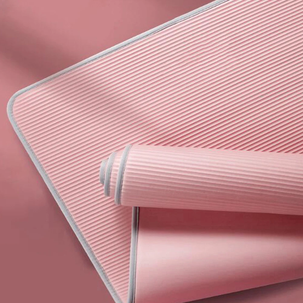 15mm Yoga Mat Carpet  Non-slip Sports Tear Resistant NBR Fitness Mats Sports Gym Pilates Pads With Yoga Bag & Strap  XA111Y