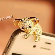 Лидер продаж милая штепсельная вилка от пыли Koala 3 5 мм для Iphone 6