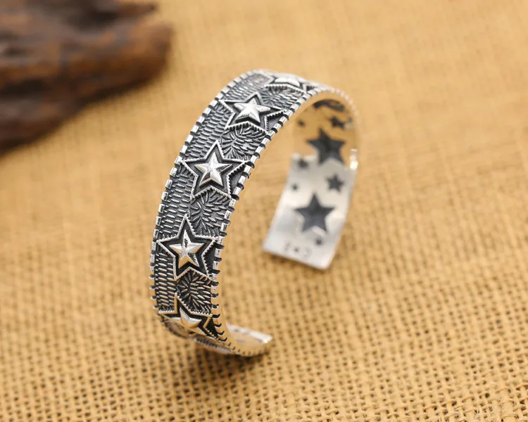 Браслет-манжета Женский мужской из серебра 925 пробы | Украшения и аксессуары