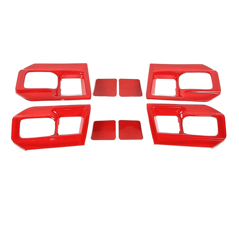 

Верхняя часть-для Dodge RAM 1500 2011-2017 Внутренняя дверь Hanlde крышка чаши декоративные отделочные наклейки, ABS