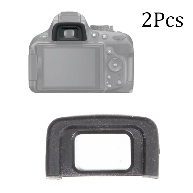 2pcs Viewfinder Eyepiece Eyecup Protective Cover For Nikon DSLR D300 / D3100 / D3200 / D3300 / D5000 / D5100 / D5200 / D5300