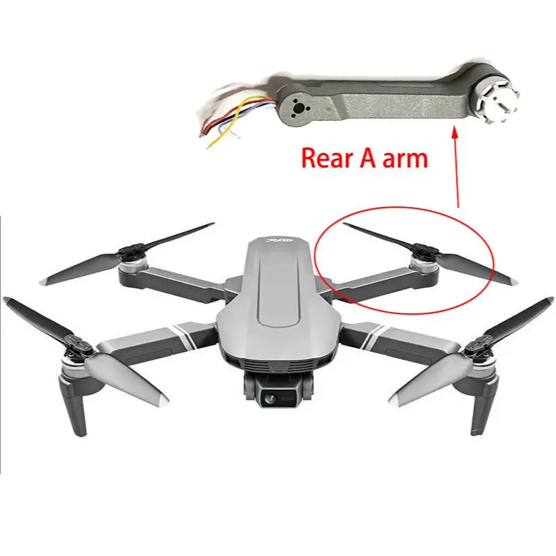 

4 ДРК F4 Fast-F4 Передняя Задняя Левая Правая рукоятка с двигателем RC Drone 4D-F4 детали для замены