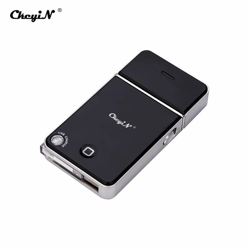 Мужская мини-электробритва для ухода за лицом, перезаряжаемая, возвратно-поступательная, с одним лезвием, для бритья волос, бороды, бритва, триммер с зарядным устройством USB