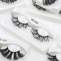 50 pairs 5d mink lashes false eyelashes natural thick long eye lashes wispy makeup beauty extension tools
