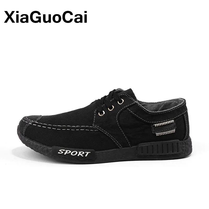 Кеды мужские из денима текстильные дышащие низкие повседневная Тканевая обувь