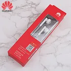 Оригинальные наушники Huawei Honor AM115 длиной 1,1 м с проводным управлением, микрофоном, регулятором громкости, динамиком, простая гарнитура