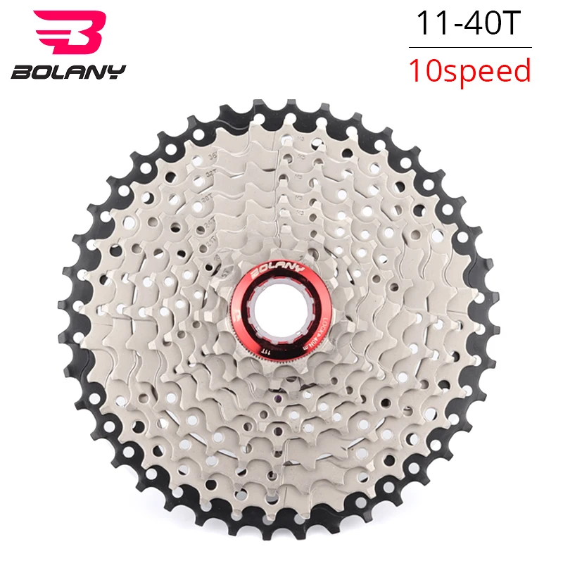 BOLANY 10 скоростей кассета MTB горный велосипед 11-40 т звездочки свободного хода Запчасти для велосипедов