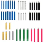 Иглы для микроблейдинга 0,16 мм, разные цвета, pcd Nano LAMINA MICRO flex Blade для искусственной тату-ручки