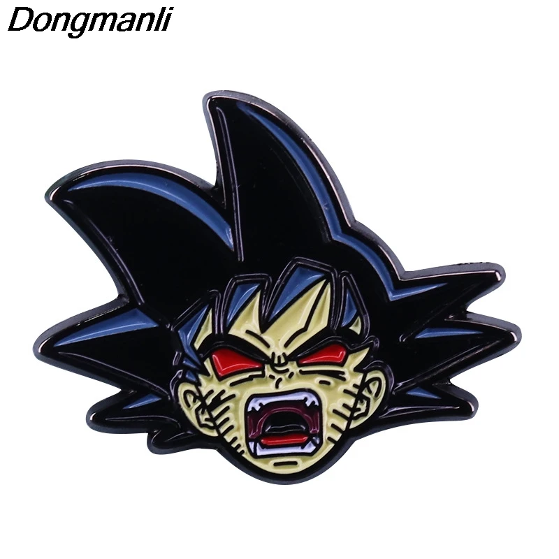 

P4713 Dongmanli Anime Figures Cool Creative Metal Brooch Enamel Pins Badge Backpack Bag Collar Lapel Jewelry