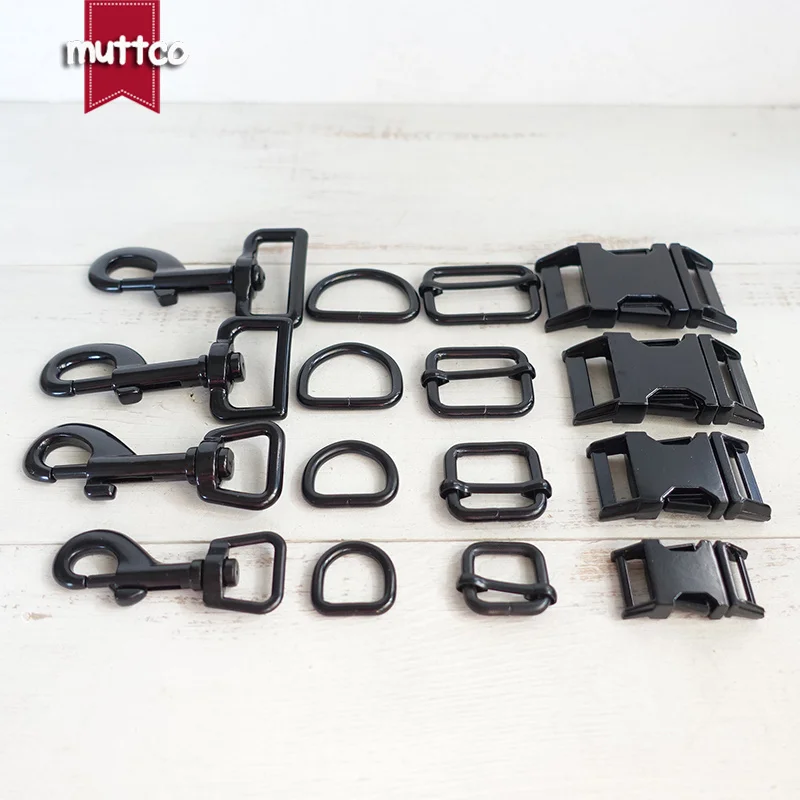 (Металлическая пряжка + Регулируемая кольцо D металлическая застежка для