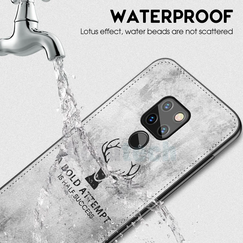 Тканевый чехол с оленем для Honor 20 Pro 10i 20i View 8A 8S Huawei Mate Lite P20 P30 P10 P Smart Plus Y7 2019 |