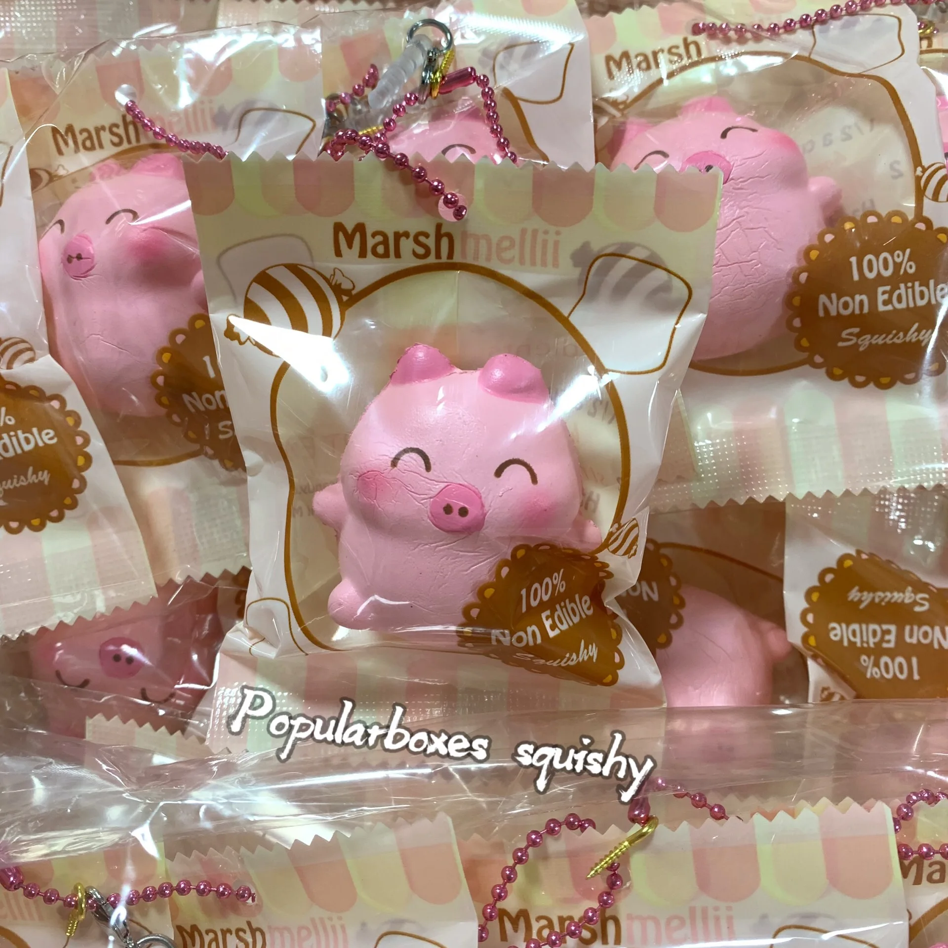 Creamiicandy оригинальная свинка marshmellii закрывающие глаза медленно восстанавливающая