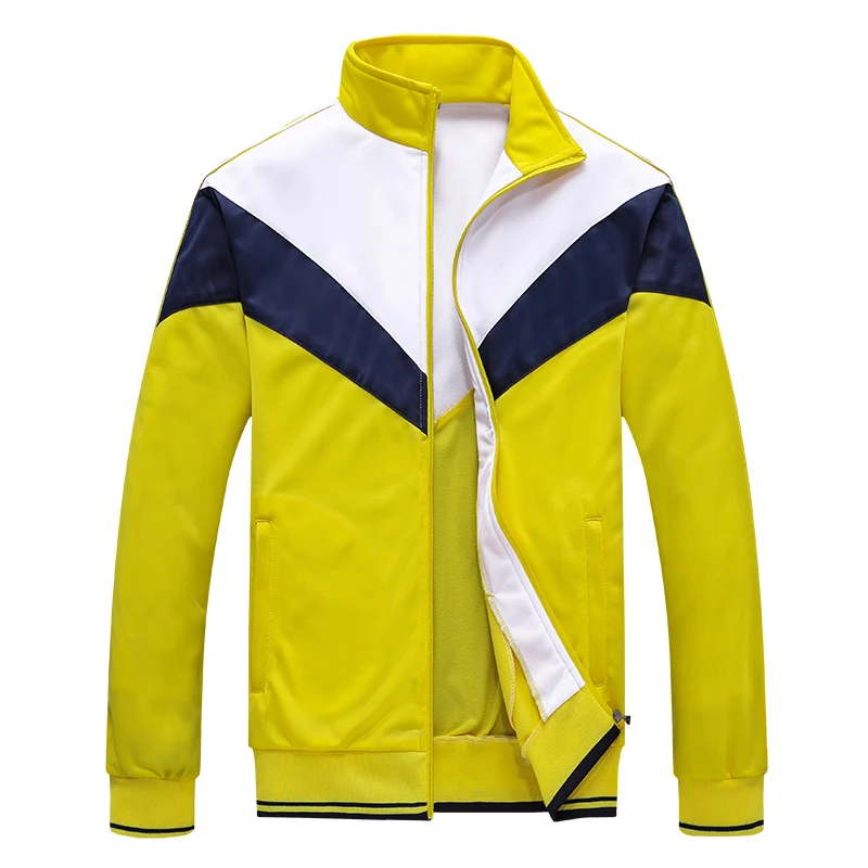 Мужской спортивный костюм из двух предметов повседневная куртка и брюки размеры