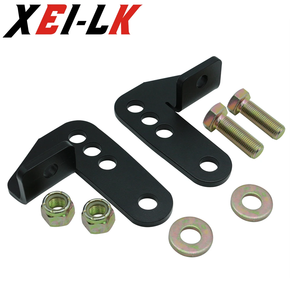 

Motorcycle Rear Adjustable 1" 2 " 3" Lowering Kit For Harley Sportster XL883 XL1200 05-13 IRON XL1200N Hugger Roadster Low 48 72