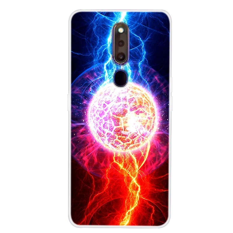Полный воображения чехол для телефона OPPO F3 F5 F7 F9 F1S K1 R15X R17 F11 Pro Чехол из мягкого