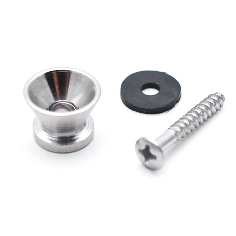 2pcs gitarre strap lock locking pegs pin metall ende strap taste für akustische klassische elektrische bass gitarre ukulele guitarra teil free gl