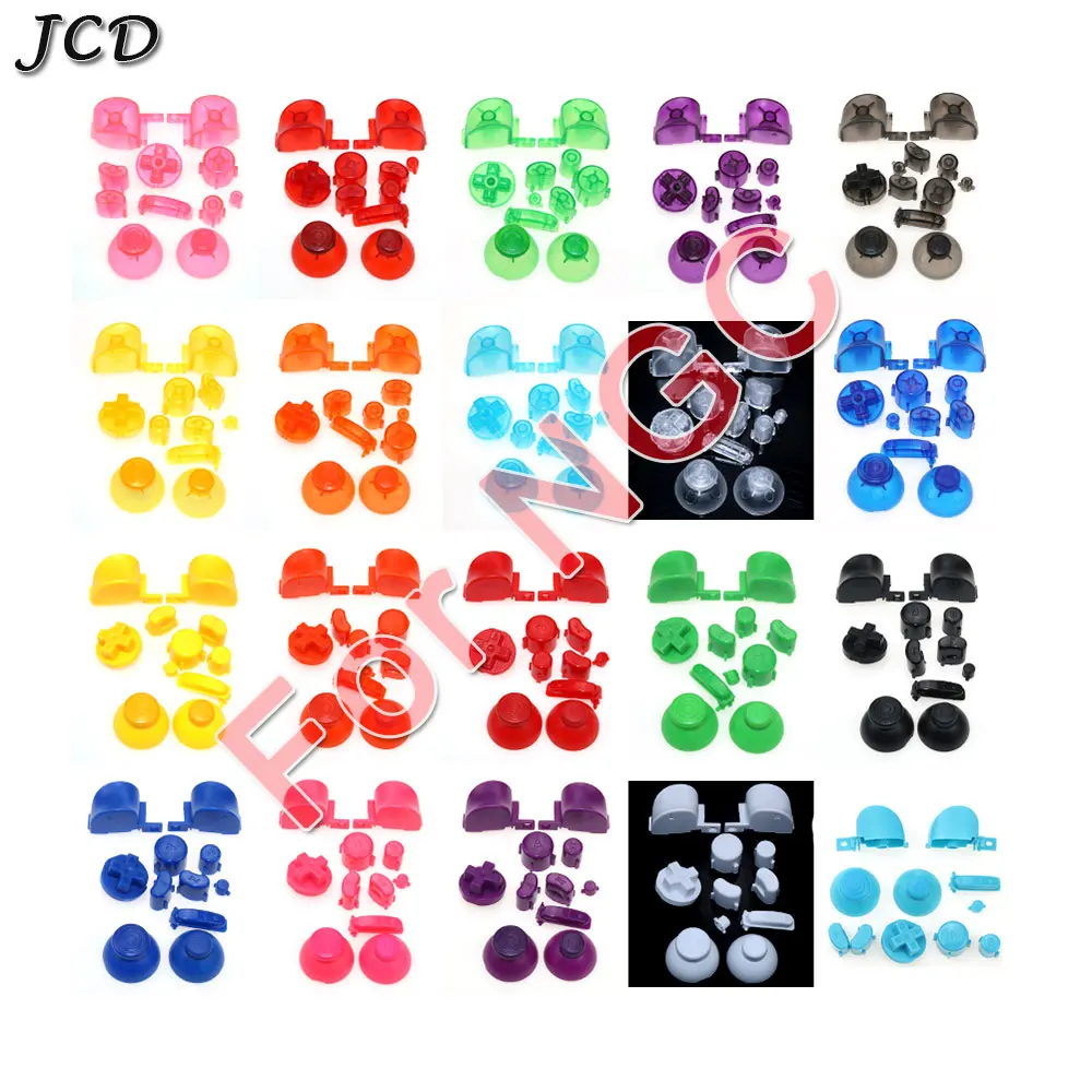 JCD полный набор D колодки кнопка включения и выключения питания для геймкуб A B X Y L/R