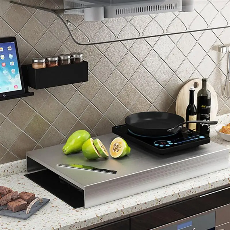 Стойка из нержавеющей стали для индукционной плиты кухонный кронштейн кастрюль