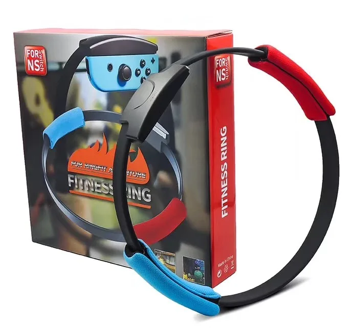 Для Switch NS, игровое кольцо, подходит для приключений, спортивный, для потери веса, для фитнеса, Kinect, с регулируемым эластичным ремешком для ног, спортивный ремешок